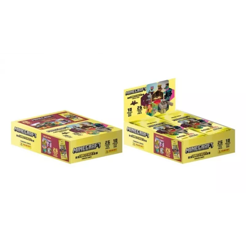 Panini Minecraft Fat Pack saqueta com cartas