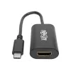 Tripp Eaton Tripp Lite Series Adaptador conversor de vídeo USB-C para HDMI 4Kx2K M/F, USB-C para HDMI, USB Type-C para HDMI, USB Type C para HDMI 6 polegadas
