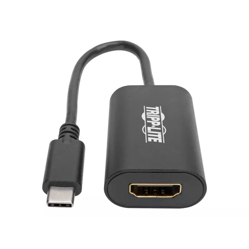 Tripp Eaton Tripp Lite Series Adaptador conversor de vídeo USB-C para HDMI 4Kx2K M/F, USB-C para HDMI, USB Type-C para HDMI, USB Type C para HDMI 6 polegadas