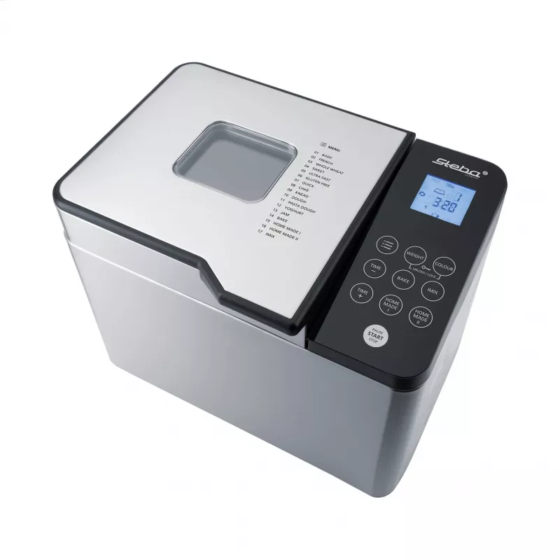 Máquina de fazer pão Steba BM 2 600 W preto aço inoxidável 188200