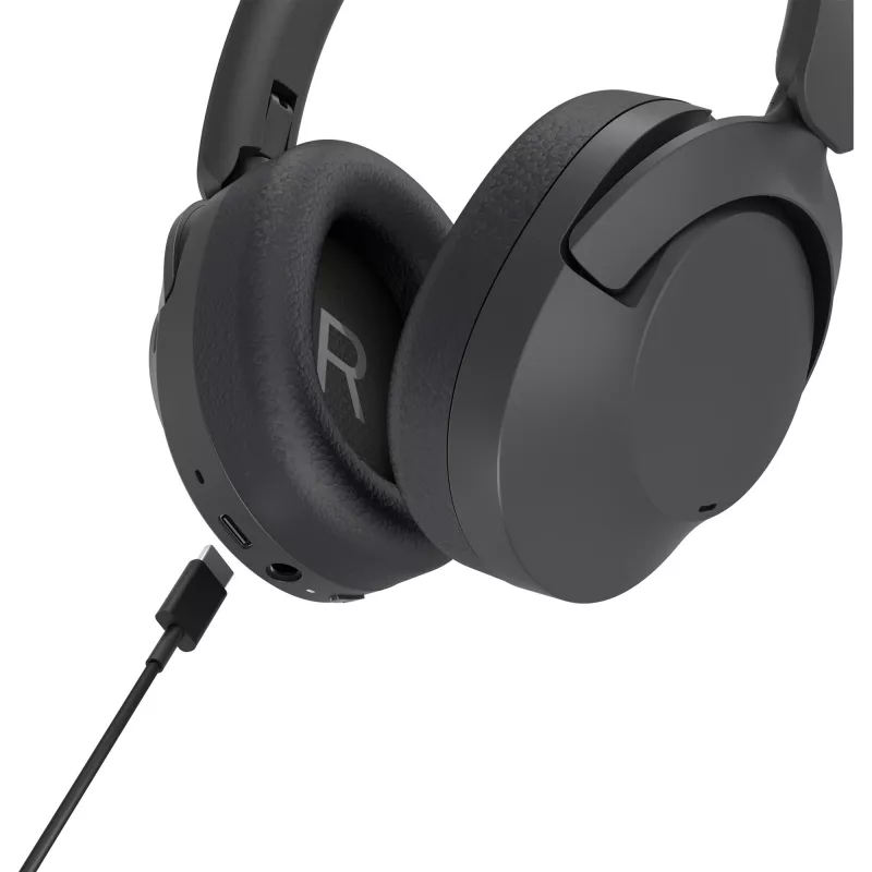 Headset Creative Labs Zen Hybrid 2 com fios e sem fios arco de cabeça chamadas/música USB Type-C Bluetooth preto