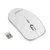 Rato sem fios GEMBIRD MUSW-4B-01-W, ambidestro, ótico 1600 DPI, 4 botões, RF Wireless, branco