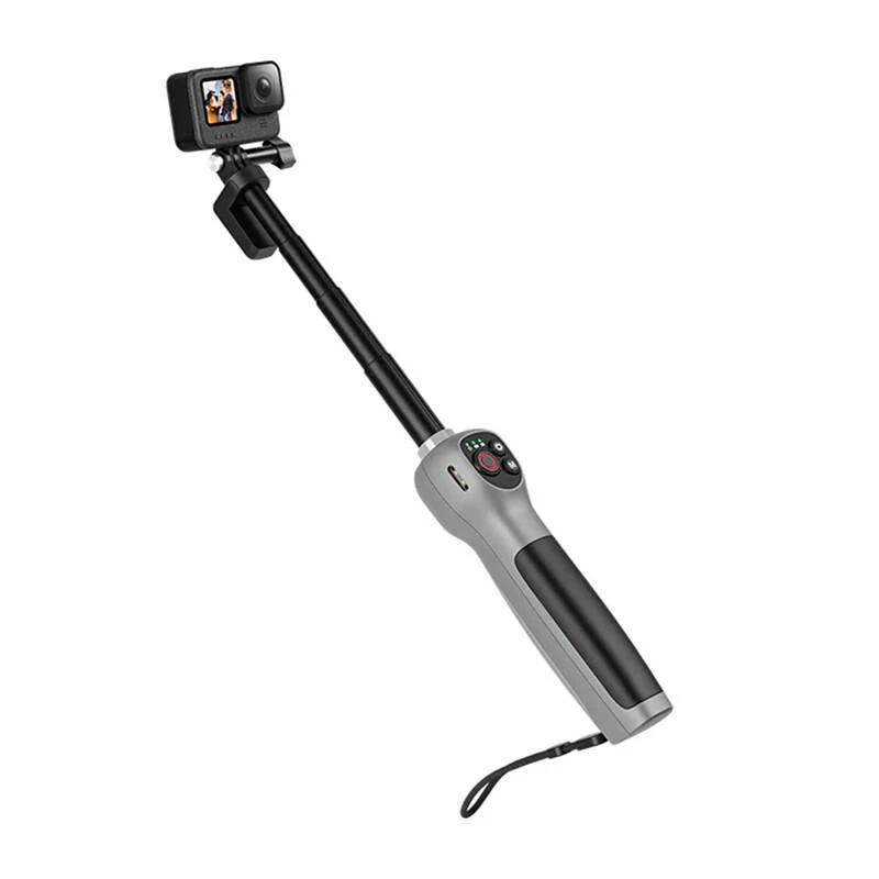 Pau de selfie Telesin com controlo remoto à prova de água para GoPro HERO 13 12 11 10 9 MAX