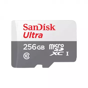 CARTÃO MICRO SDXC 256GB UHS-I/SDSQUNR-256G-GN3MN SANDISK