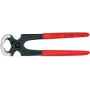 Knipex 51 01 210 alicate de corte frontal para carpinteiro estilo cabeça de martelo, 210 mm