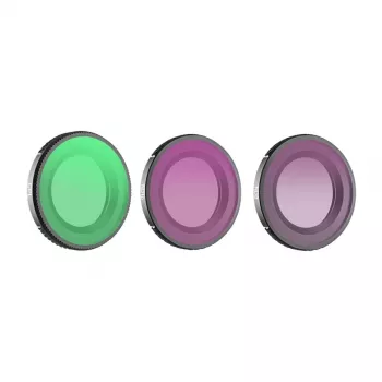 Conjunto de 3 filtros Sunnylife CPL + ND8 + ND16 para Osmo Nano