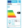 Fogão a gás SIMFER 4401SGRBB.1 com placa a gás e forno a gás, 50 cm de largura, 55 cm de profundidade, classe de eficiência energética A+
