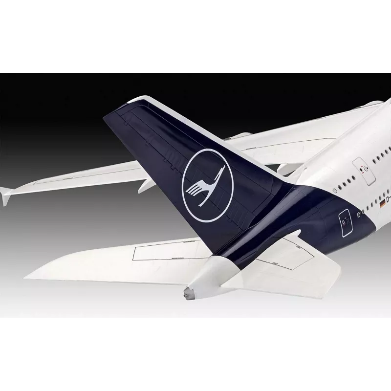 Modelo pré-montado Revell Airbus A380-800 Lufthansa New Livery