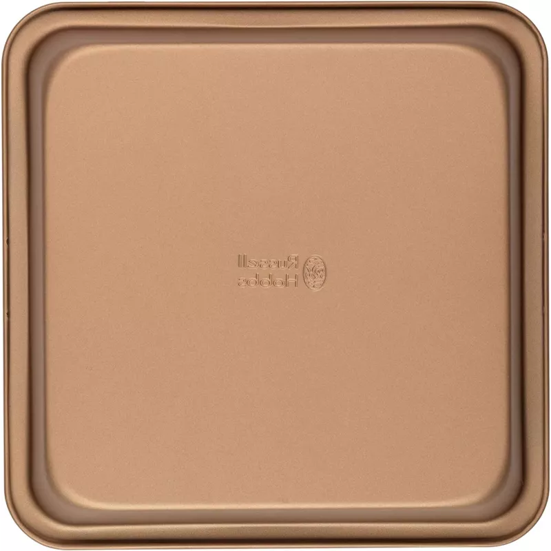 Frigideira quadrada Russell Hobbs RH02148GEU7 22 cm dourada, frigideira antiaderente