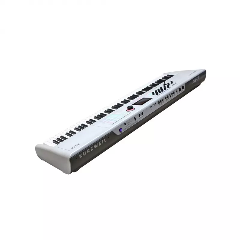 Piano de palco Kurzweil SP7 88 teclas teclado com mecânica de martelo ponderada, extensão total