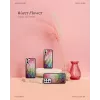 Capa para smartphone iKins para Samsung Galaxy S21+ — design flores aquáticas, preto