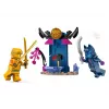 LEGO NINJAGO Arin's Battle Mech Figura de ação Brinquedo ninja para rapazes e raparigas a partir de 4 anos, conjunto Dragons Rising com minifigura Arin e mini-katana