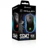 Sharkoon Skiller SGM2 rato gaming com fio ergonómico ótico 6 botões preto