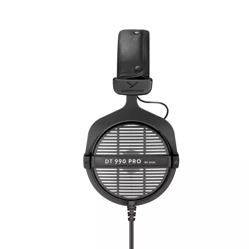 Auscultador de estúdio Beyerdynamic DT 990 PRO 80 Ω, com fios, circumaural, cabo de 3 m, preto
