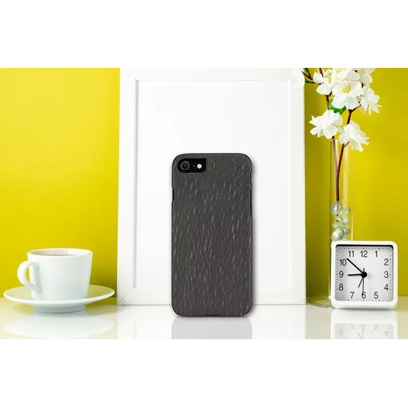 Capa para telemóvel man and wood para iPhone 7/8 – preto Carvalho