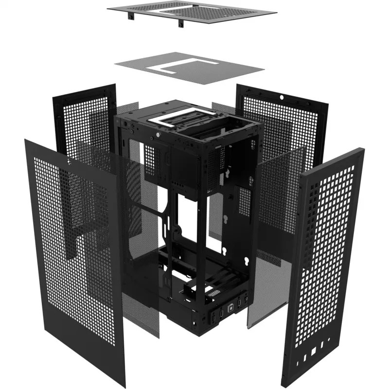Caixa de PC HYTE Revolt 3 Small Form Factor preto