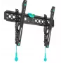 Suporte de parede para TV ONKRON TM6-B para televisores de 43–85 polegadas, preto, braço inclinável fixo