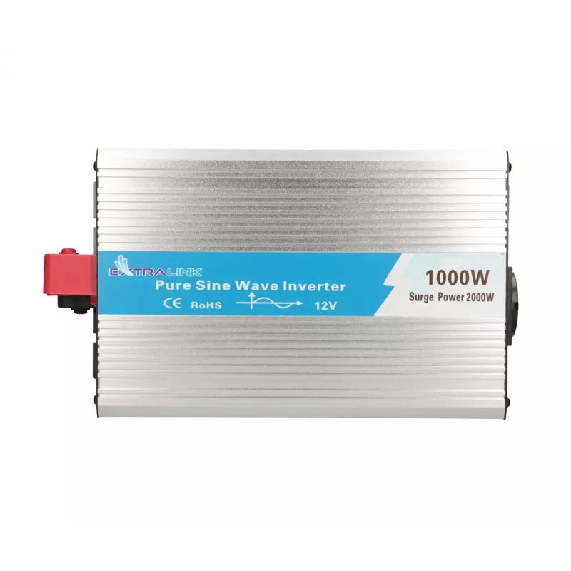 Conversor de tensão Extralink OPIP-1000W 12V 230V 1000W onda sinusoidal pura
