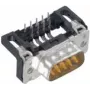 Conector de cabo Harting 09 65 362 6812 preto prateado