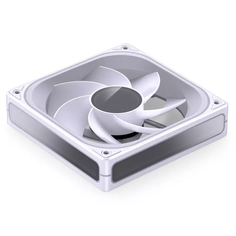 Ventoinha de refrigeração Jonsbo ZB-120 Reverse Blade PWM ARGB 120mm branca, ventoinha axial, 120 mm