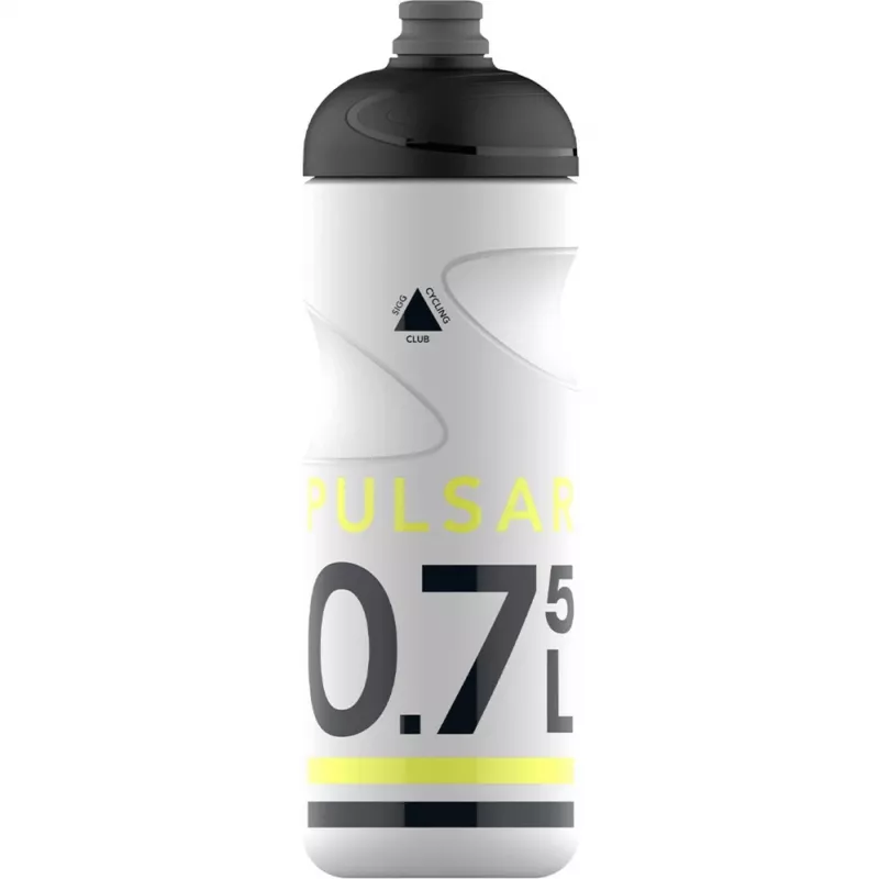 Garrafa de água Sigg 6005.80 — garrafa desportiva de plástico 750 ml, branca, 236 mm de altura