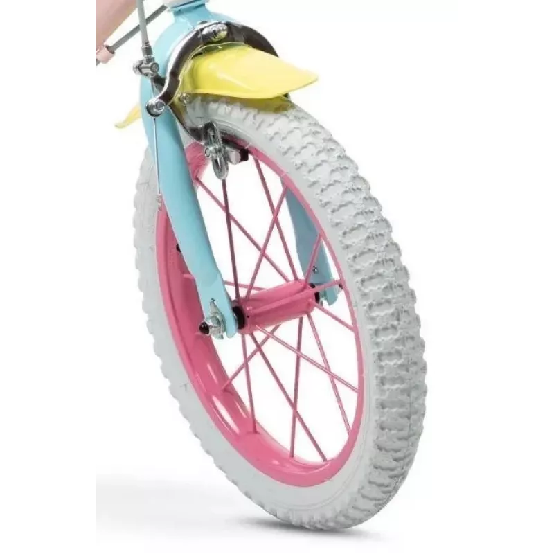 Bicicleta infantil 14 Barbie Toimsa 1465 rosa