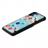 iKins Poppin Rock capa para iPhone XS/X, preta
