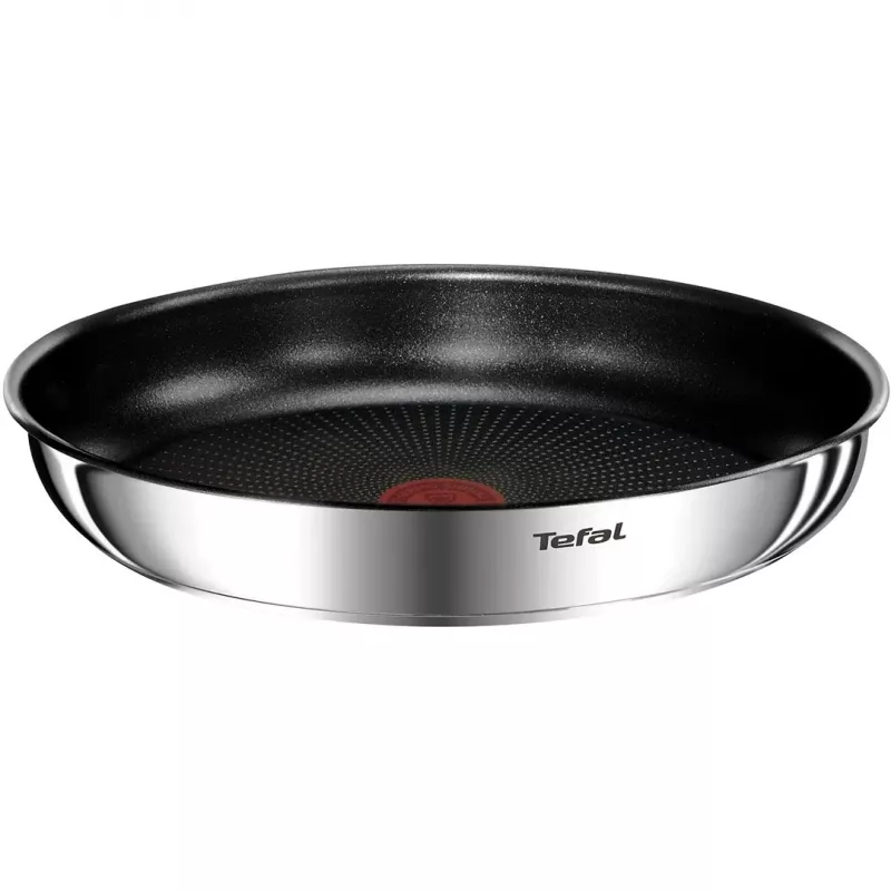 Conjunto de panelas Tefal Ingenio Emotion L897SB74 — 11 peças, empilháveis, antiaderentes, aço inoxidável, resistentes ao forno, Thermo-Spot