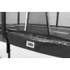 Trampolim Salta First Class retangular 214 x 366 cm, equipamento de fitness, preto