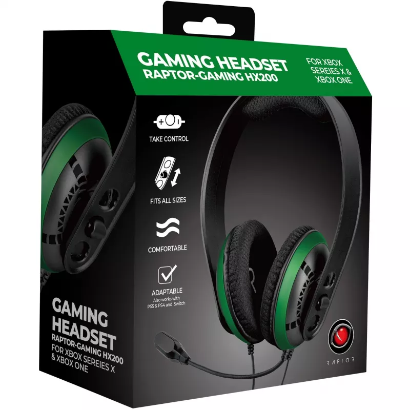 Headset Raptor Gaming Xbox One e Xbox