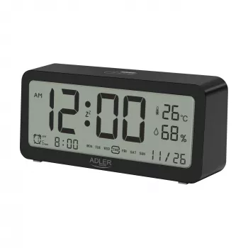 Adler | Despertador | AD 1195b | Função de alarme | Preto