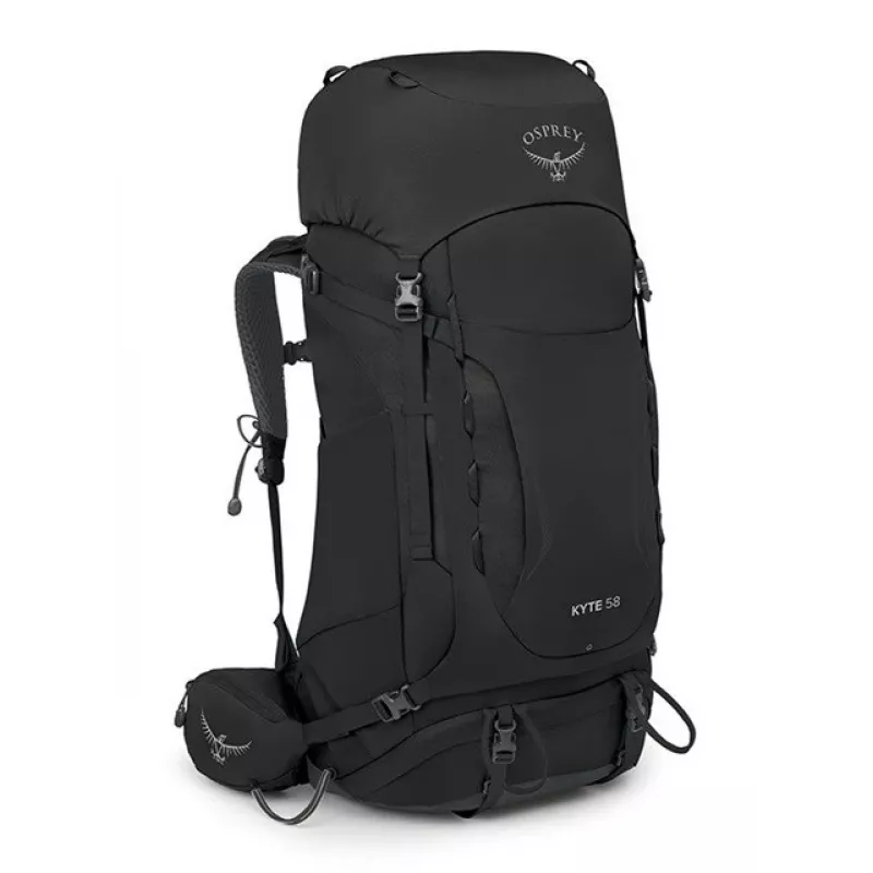 Mochila de trekking para mulher Osprey Kyte 58 M/L preto
