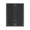 Breadboard DELOCK 18317 — placa de prototipagem de plástico, sem soldadura, 36×46×10 mm, preto