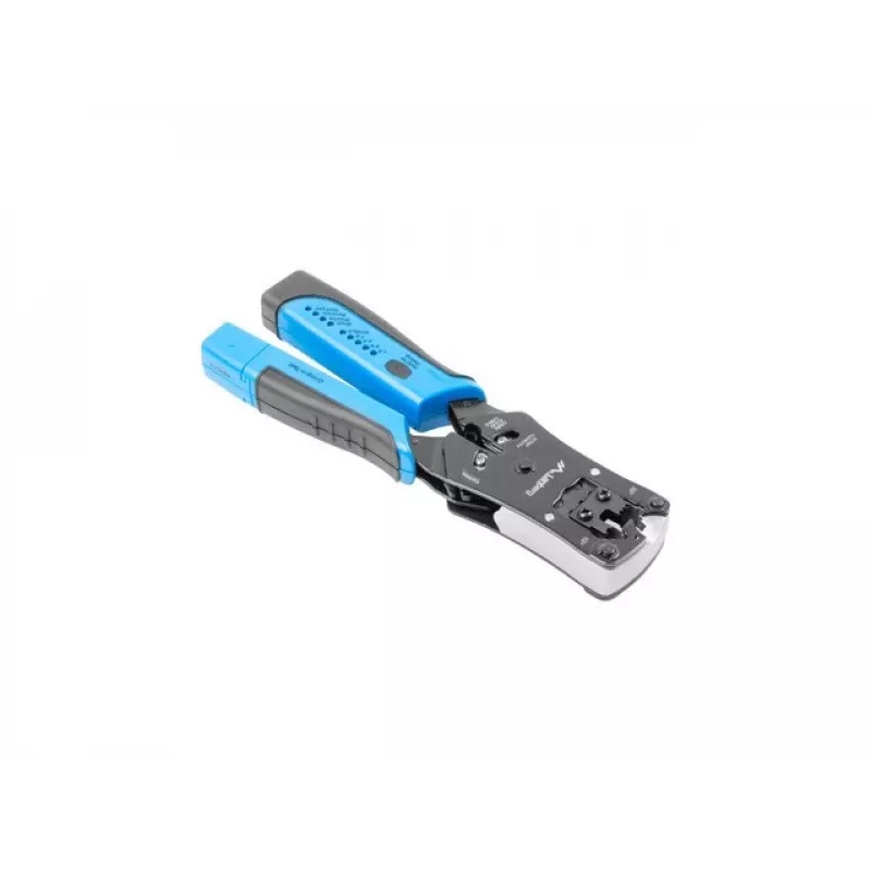 Alicate de cravar cabos Lanberg NT-0203 ferramenta de cravar preto, azul