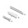 Tomada de fibra ótica DeLOCK 2 x SC Simplex LC Duplex branco