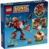 Conjunto de brinquedo de construção LEGO Sonic the Hedgehog 77005 Knuckles vs Dr Eggman Egg Crusher Mech, 350 peças, idade 8+