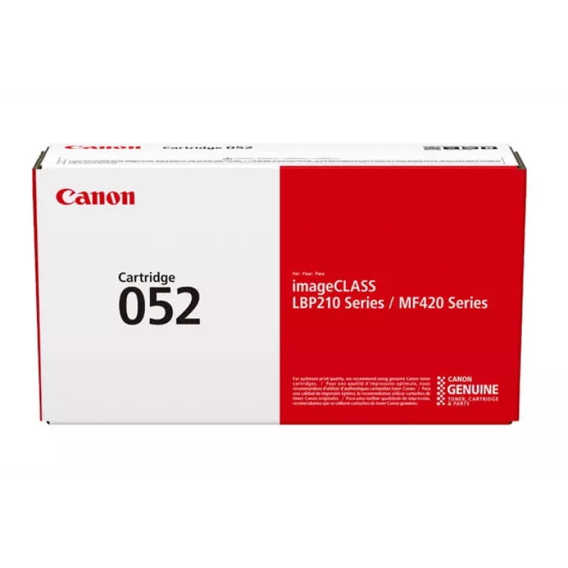 Cartucho de toner Canon 052 original preto 2100 páginas