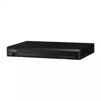 NVR i-PRO WJ-NU300KG, 16 canais de câmara, 8x 100Mbps (POE), 1x 1.000 Mbps