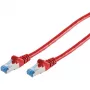 Cabo de rede S/CONN 75712-R vermelho 2 m Cat6a S/FTP