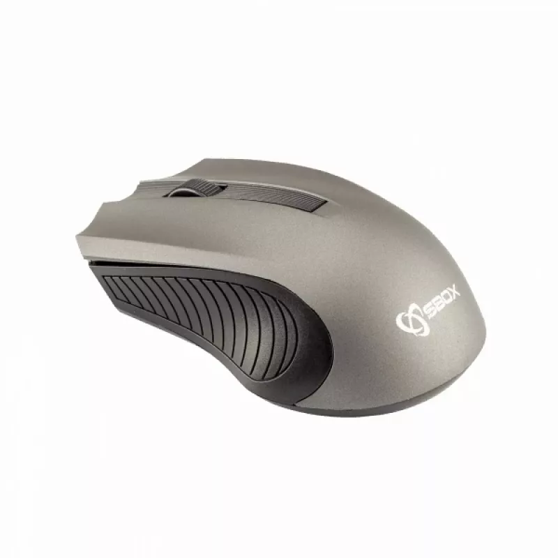 Sbox WM-373G rato sem fios cinzento