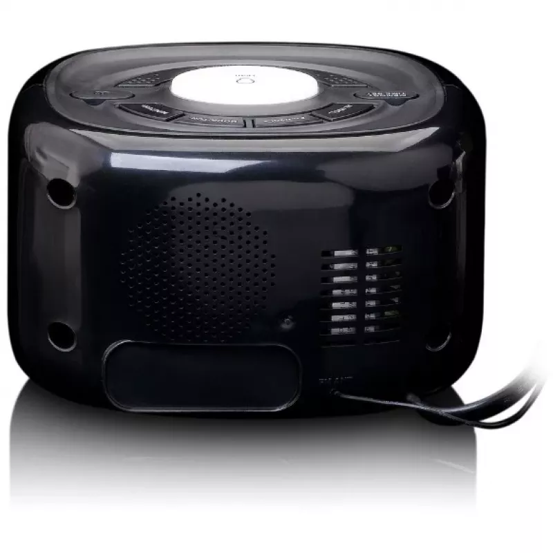 Rádio-relógio Lenco CR-12BK Digital Preto (CR-12)