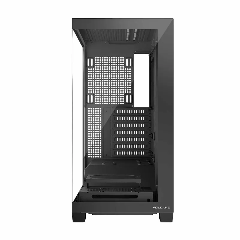 Caixa de PC MODECOM Volcano Stellar NF ATX Midi Tower, vidro temperado, preto, suporta ATX/micro ATX, GPU até 420 mm, cooler da CPU 175 mm