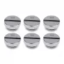 Alphacool Eiszapfen parafusos de vedação G1/4, cromado, pack de 6