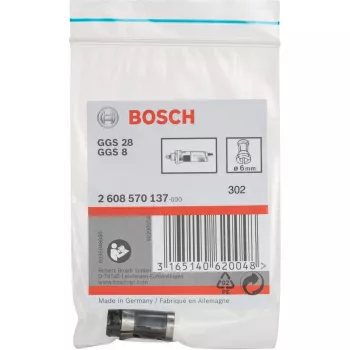 Pinça de aperto Ø 6 mm, sem porca de aperto (para retificadoras retas GGS 8 / GGS 28)