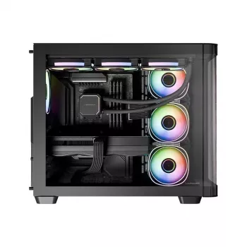 Caixa de computador LC-Power LC-8001B-ON Midi Tower Preto