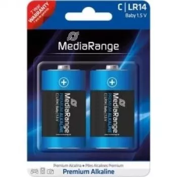 MediaRange Premium - pilha 2 x LR14 / tipo C - alcalina - 5960 mAh (MRBAT 108)