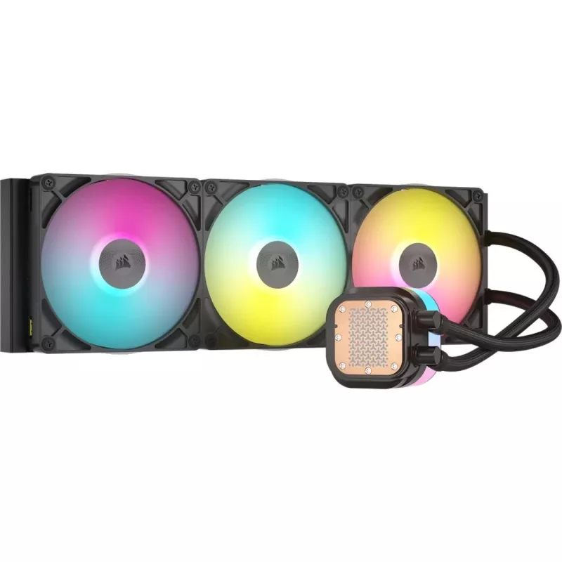 Refrigeração líquida para CPU AIO CORSAIR WAK iCUE LINK TITAN 420 RX 420mm RGB