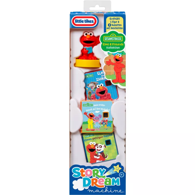 Little Tikes Story Dream Machine – Rua Sésamo Elmo & Amigos Coleção, Audiolivro