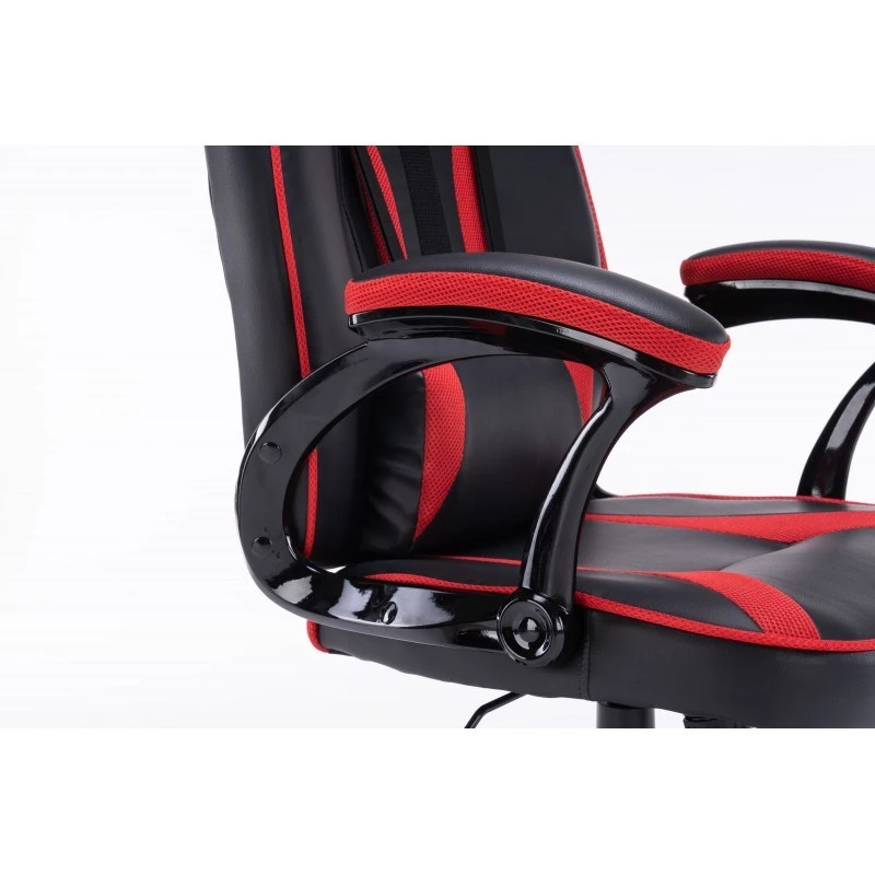 CADEIRA GAMING GIRATÓRIA DRIFT vermelha