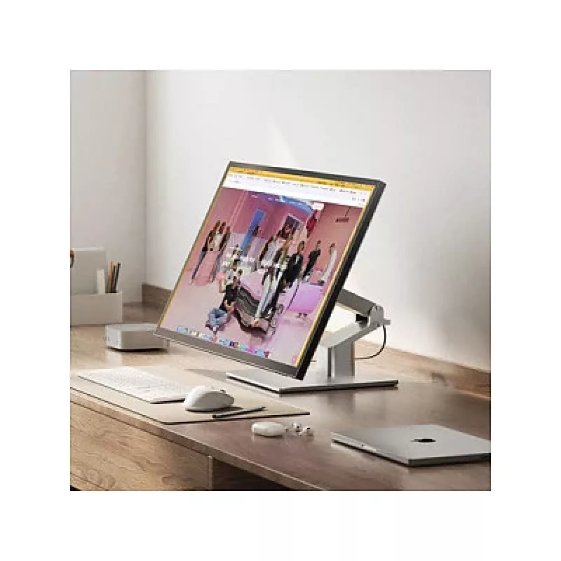 Monitor Alogic CLARITY Touch 32 UHD 6K 95W PD com suporte